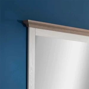 Bester Verkauf ? Landhaus Flurspiegel Izarella In Weiß Und Taupe ? 9